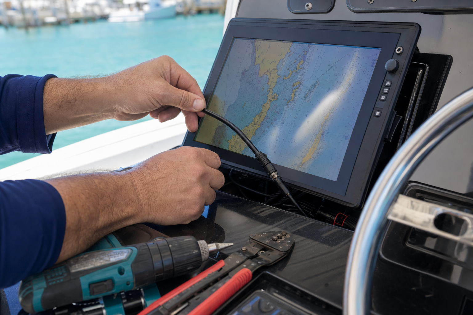 Mobile marine service in the Florida Keys